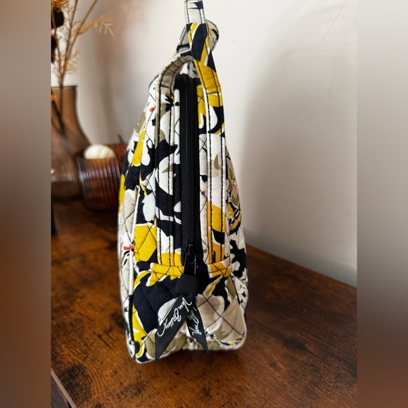 Vera Bradley Black and Yellow Dogwood Pattern Lunch Box - Picture 6 of 8